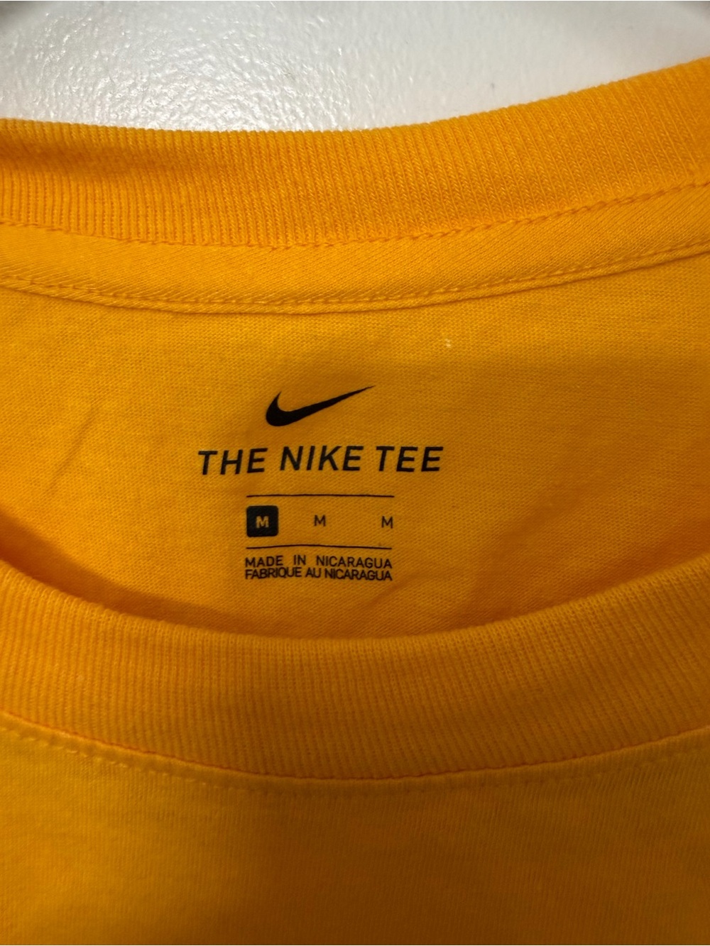 Nike women Yellow The Nike Tees (3 total) - Short Sleeve Crew
